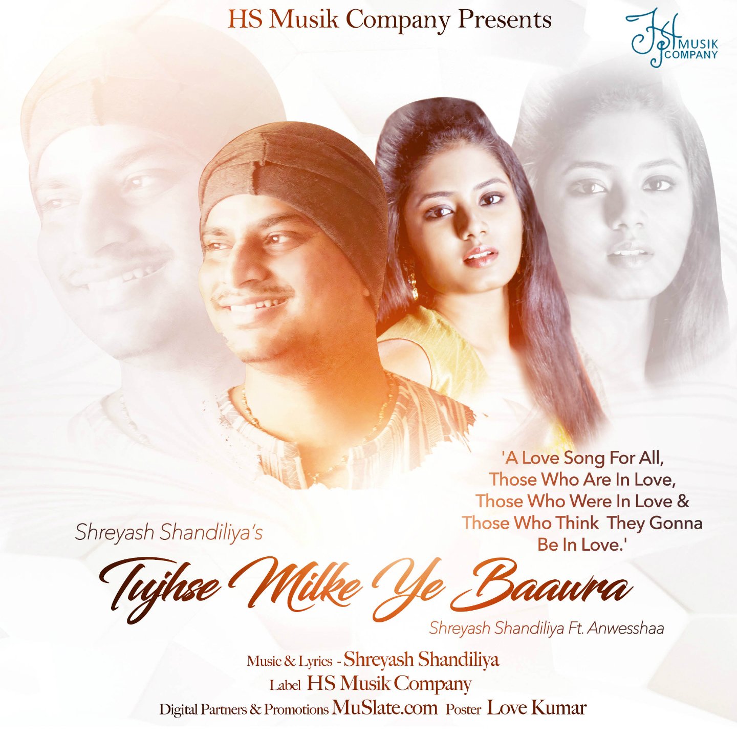 Tujhse Milke Ye Baawra (Female Version) Cover Image